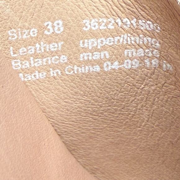 Dansko Maci EU38/US7.5-8 Green Leather Open Toe Platform Mule Block Heel *READ* - Picture 15 of 15